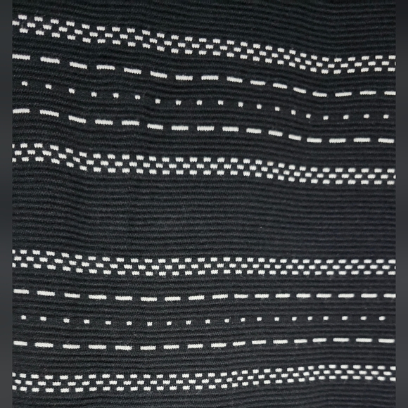 Women's Black/White Striped Skirt Size XL EST. 1945 - Picture 3 of 7